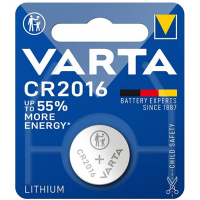Varta CR2016 lithium x 1 batteri (blister)