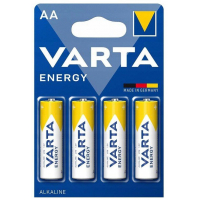 Varta ENERGY LR6/AA x 4 batterier (blister)