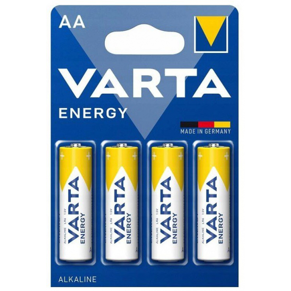 Varta ENERGY LR6/AA x 4 batterier (blister)